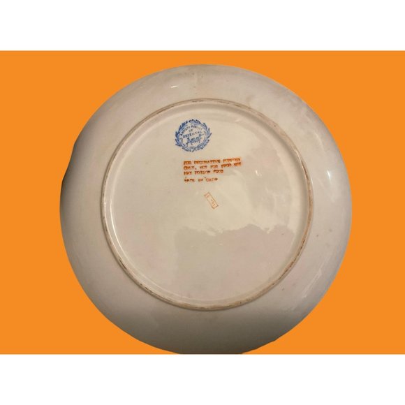 Vintage Teapot Plates Oriental Accent 10” (set of 2) - Picture 3 of 3